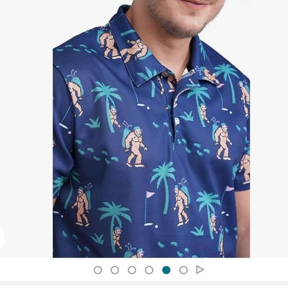 Bigfoot Golf Polo - Picture 4 of 6